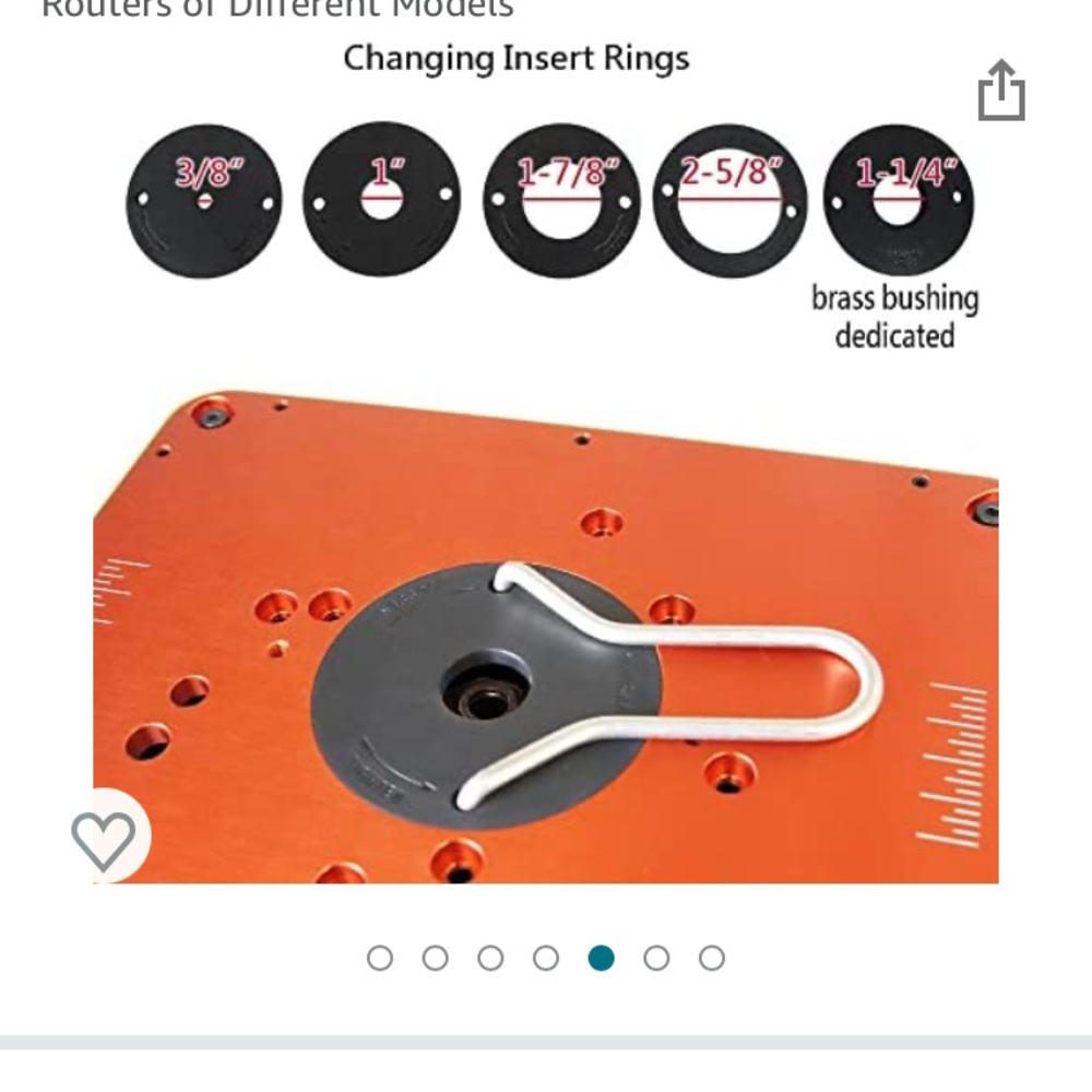 O’Skool Router Table Insert Plate